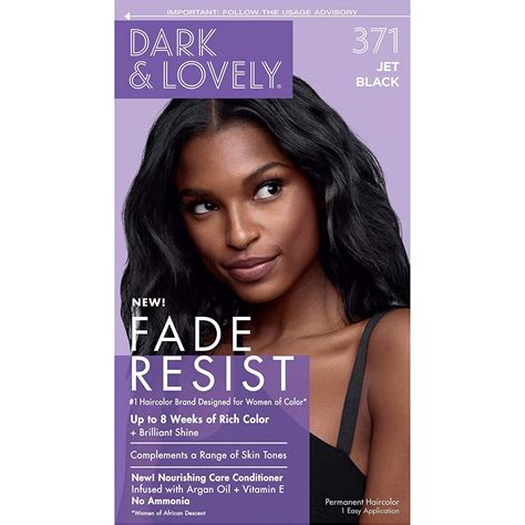 dark n lovely hair dye black